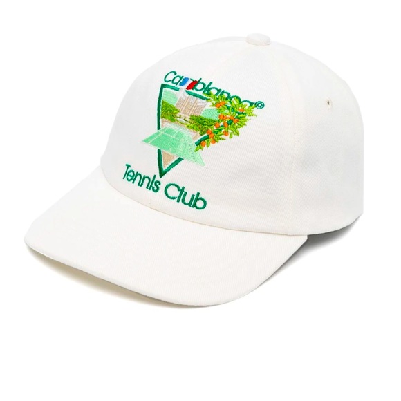 Conscious
Casablanca
embroidered-logo organic cotton cap